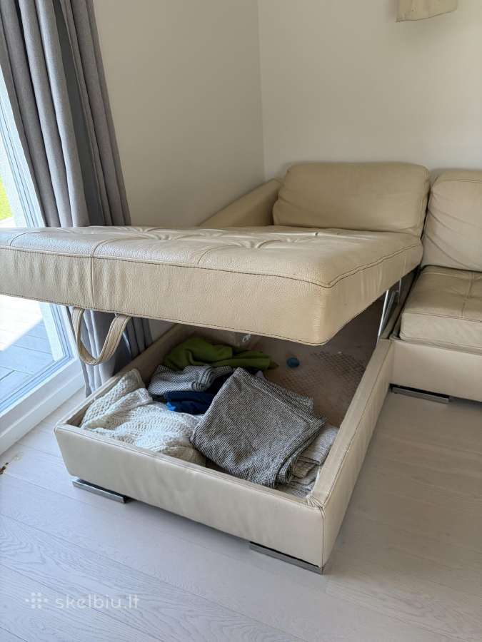 Odinė sofa-lova (Dovanoju) - nuotraukos Nr. 2
