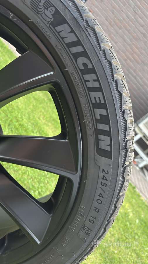 Rial Lugano Black R19 + Michelin Alpin5 235/40/r19 - nuotraukos Nr. 9