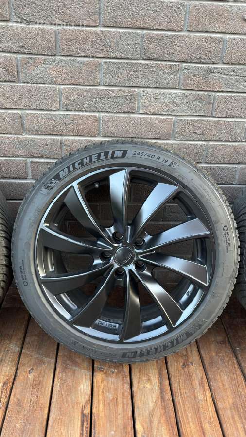 Rial Lugano Black R19 + Michelin Alpin5 235/40/r19 - nuotraukos Nr. 5