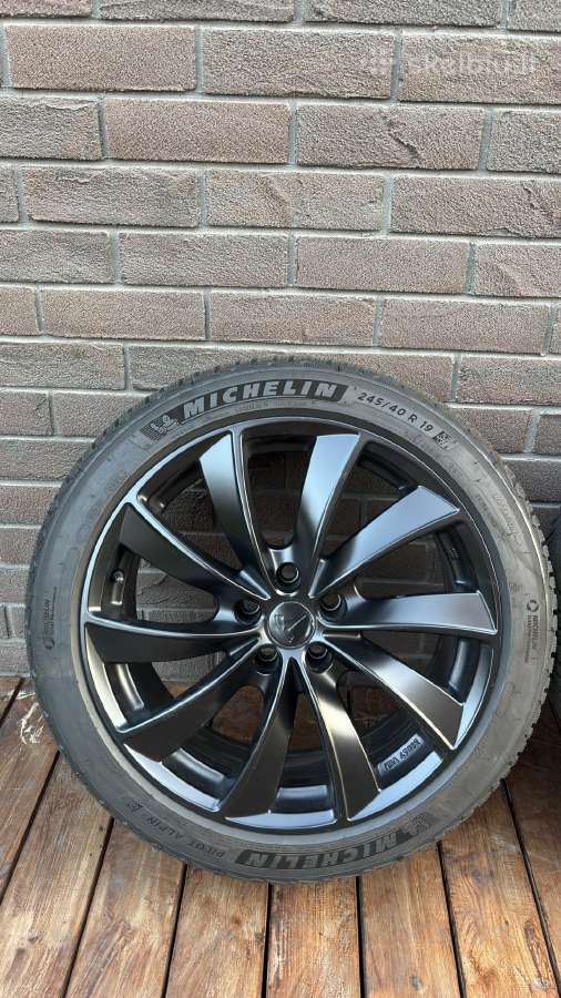 Rial Lugano Black R19 + Michelin Alpin5 235/40/r19 - nuotraukos Nr. 6
