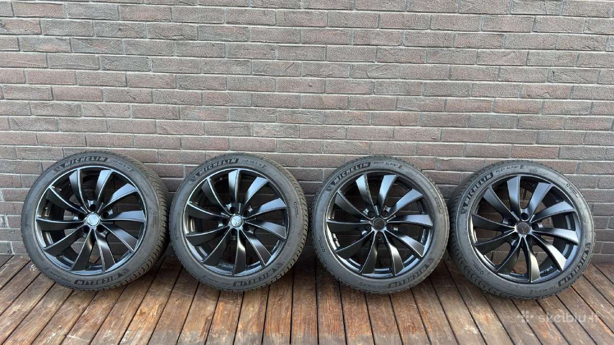 Rial Lugano Black R19 + Michelin Alpin5 235/40/r19 - nuotraukos Nr. 2