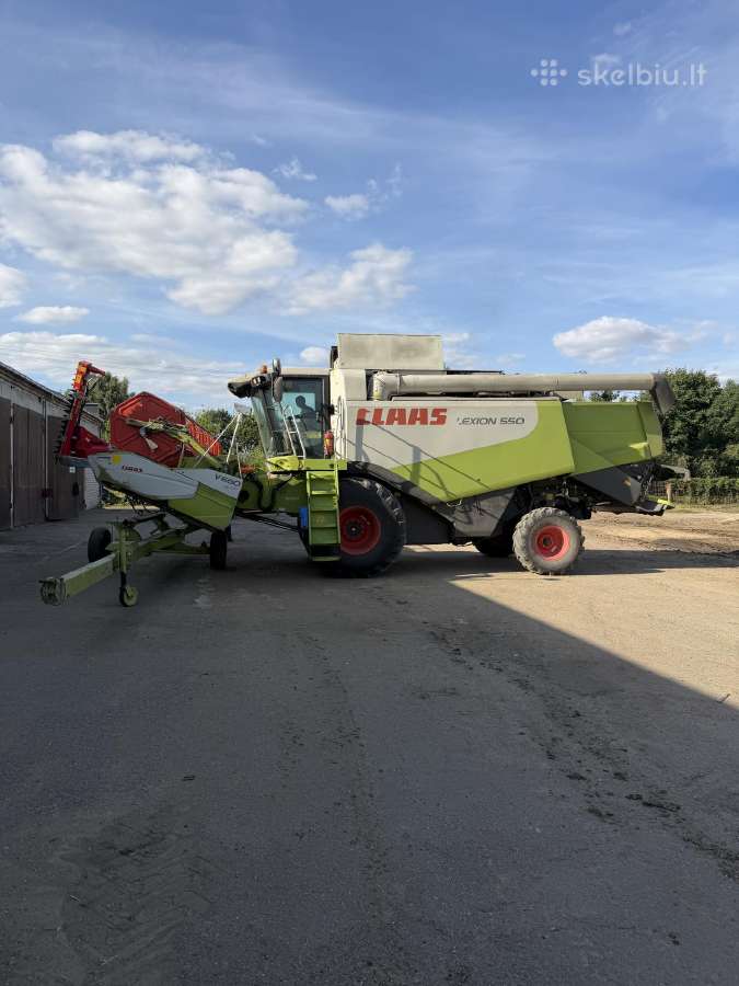 Parduodamas kombainas Claas Lexion 550 - nuotraukos Nr. 2