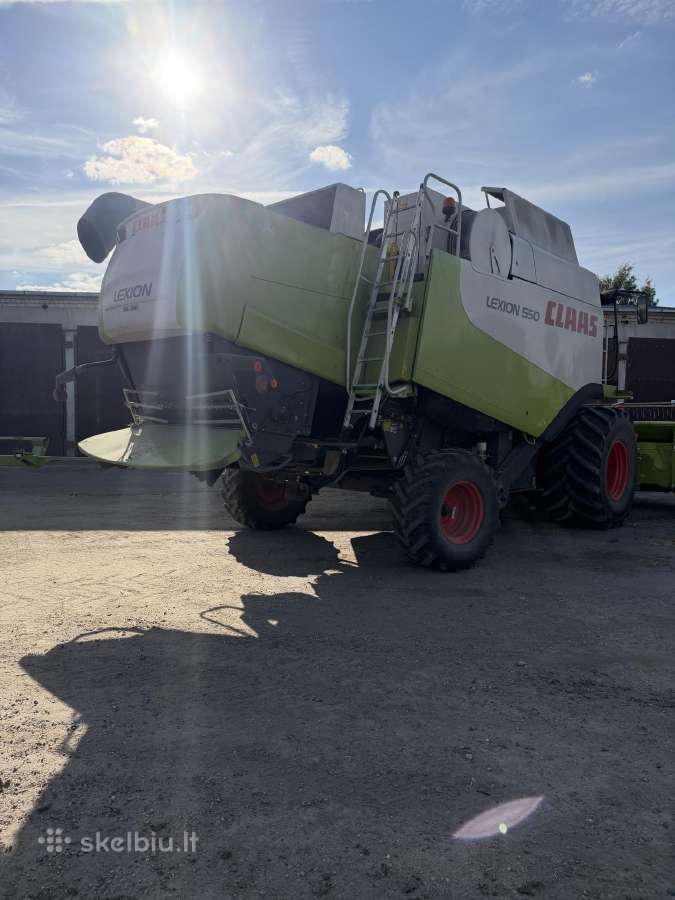 Parduodamas kombainas Claas Lexion 550 - nuotraukos Nr. 6