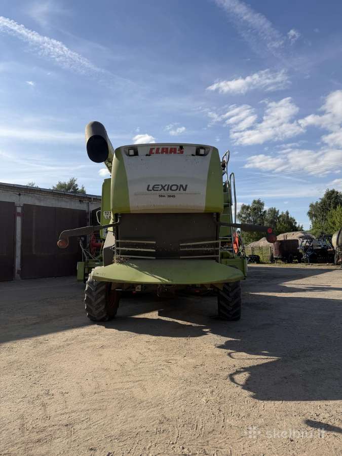 Parduodamas kombainas Claas Lexion 550 - nuotraukos Nr. 7