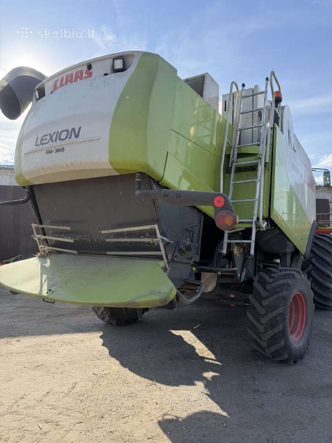 Parduodamas kombainas Claas Lexion 550 - nuotraukos Nr. 13