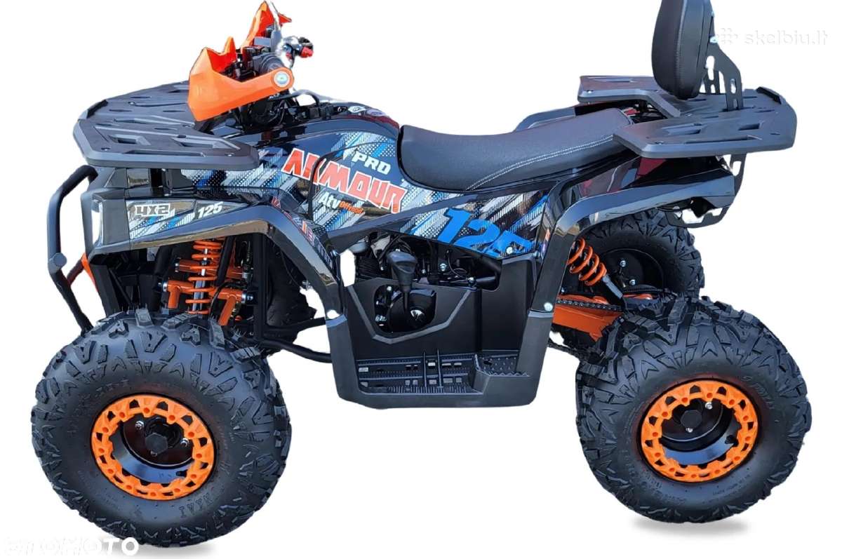 Keturratis Hb-atv125g Armour Pro 8" ratai - nuotraukos Nr. 6