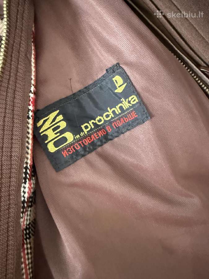 Vintažinis Prchnik vyriškas lietpaltis - nuotraukos Nr. 7