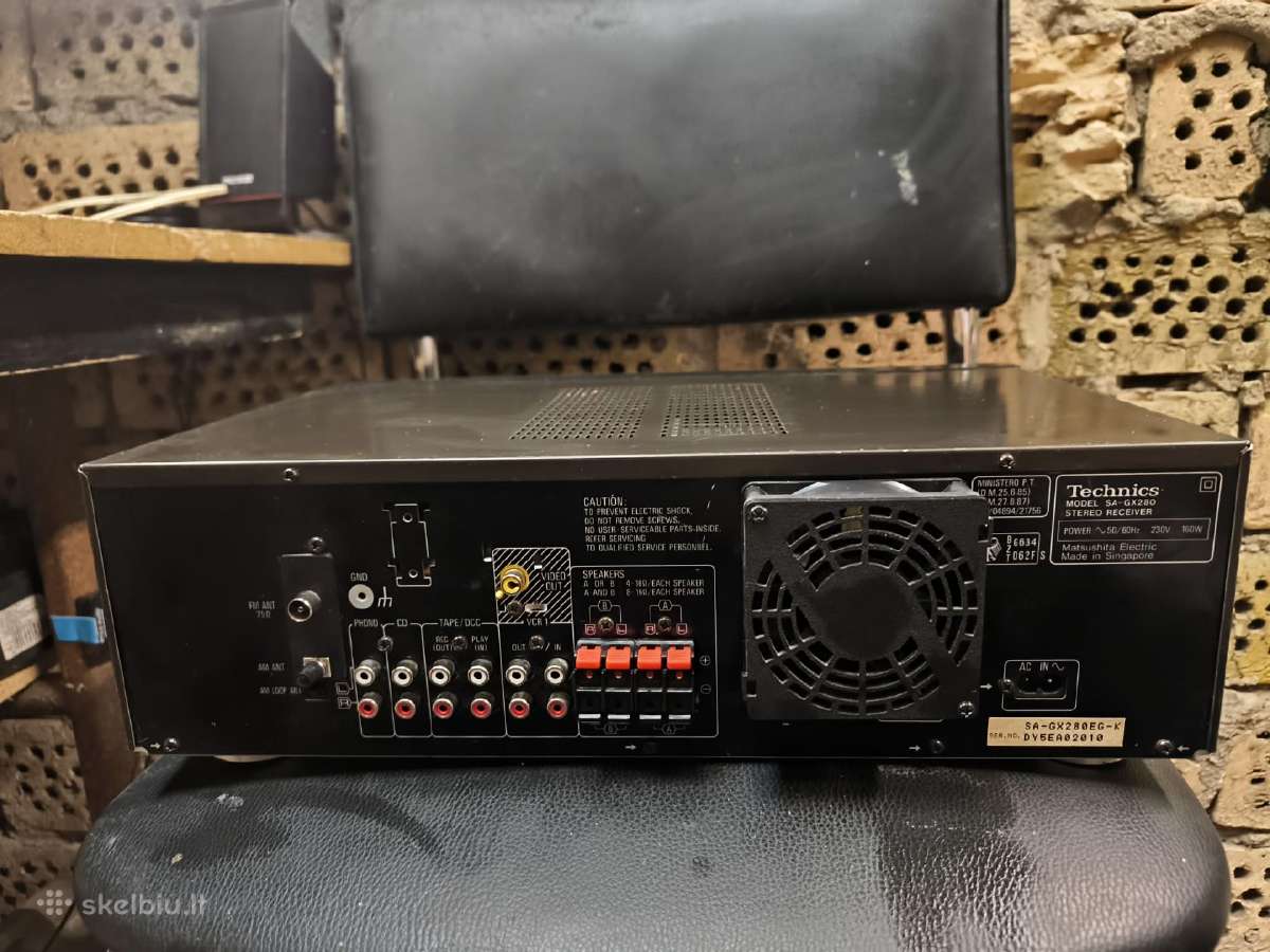 Technics Sa-gx280 stiprintuvas - nuotraukos Nr. 3