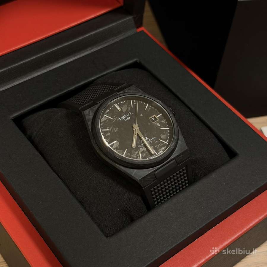 Tissot Prx Powermatic 80 Carbon 40.5mm - nuotraukos Nr. 2