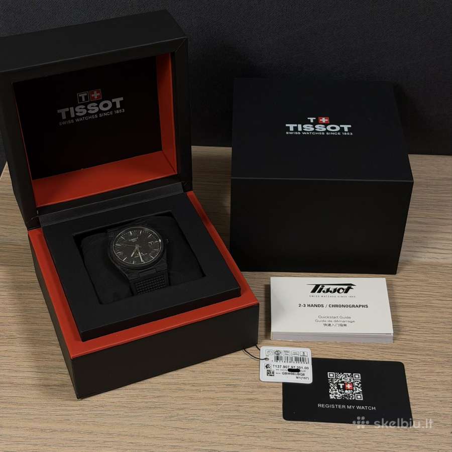Tissot Prx Powermatic 80 Carbon 40.5mm - nuotraukos Nr. 11