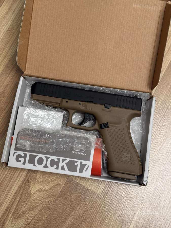 Glock 17 Gen 5 Blowback (4.5mm) Coyote - nuotraukos Nr. 12