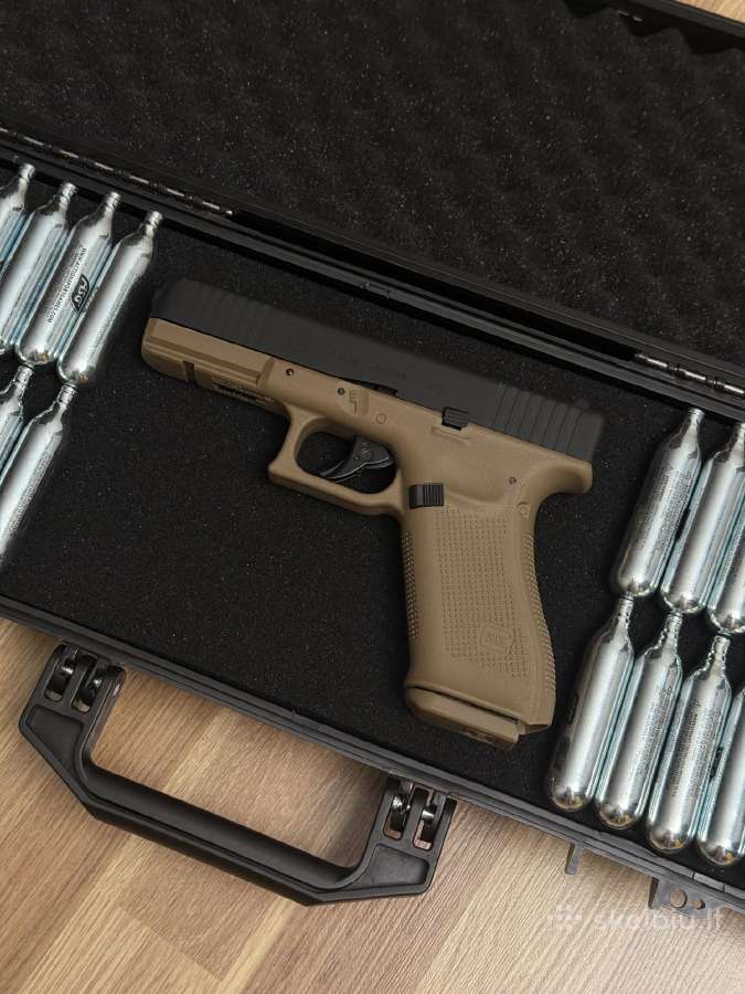Glock 17 Gen 5 Blowback (4.5mm) Coyote - nuotraukos Nr. 7
