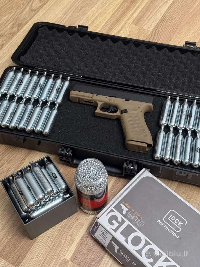 Glock 17 Gen 5 Blowback (4.5mm) Coyote - nuotraukos Nr. 6