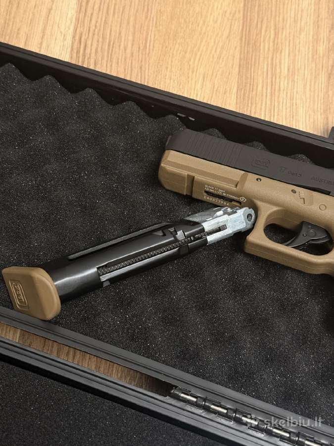 Glock 17 Gen 5 Blowback (4.5mm) Coyote - nuotraukos Nr. 8