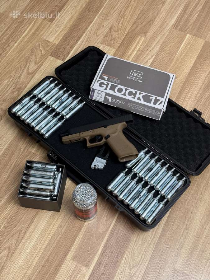 Glock 17 Gen 5 Blowback (4.5mm) Coyote - nuotraukos Nr. 2