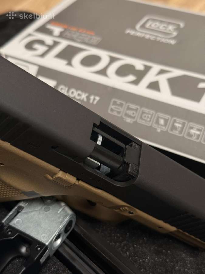 Glock 17 Gen 5 Blowback (4.5mm) Coyote - nuotraukos Nr. 9