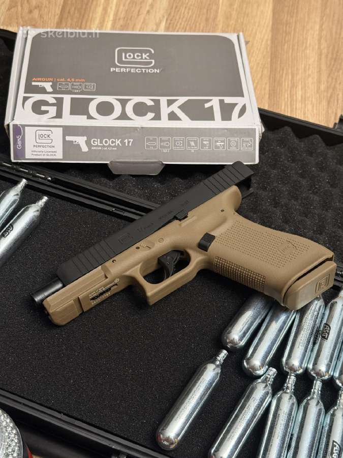 Glock 17 Gen 5 Blowback (4.5mm) Coyote - nuotraukos Nr. 3