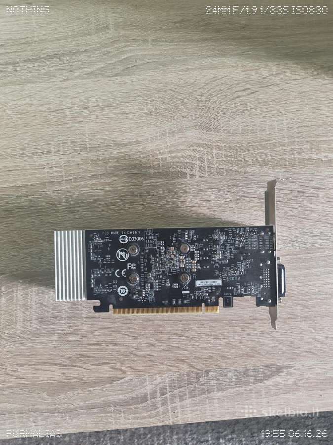 Nvidia 1030gt Gddr5 2gb low profile graphics card - nuotraukos Nr. 4
