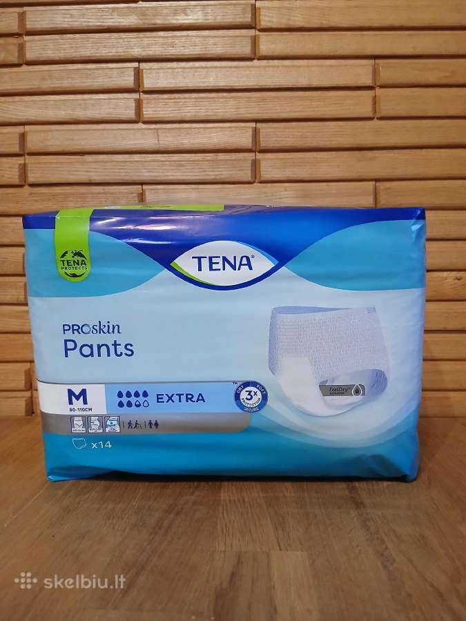 Tena Proskin Extra kelnaitės-sauskelnės M, L dydis - nuotraukos Nr. 2