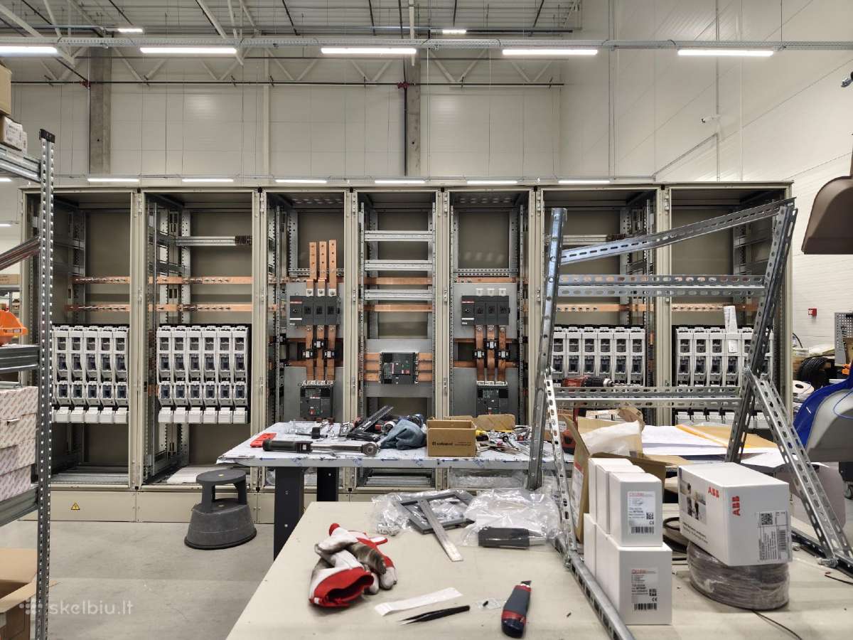 Profesionalus elektros skydų ir Knx surinkimas - nuotraukos Nr. 4