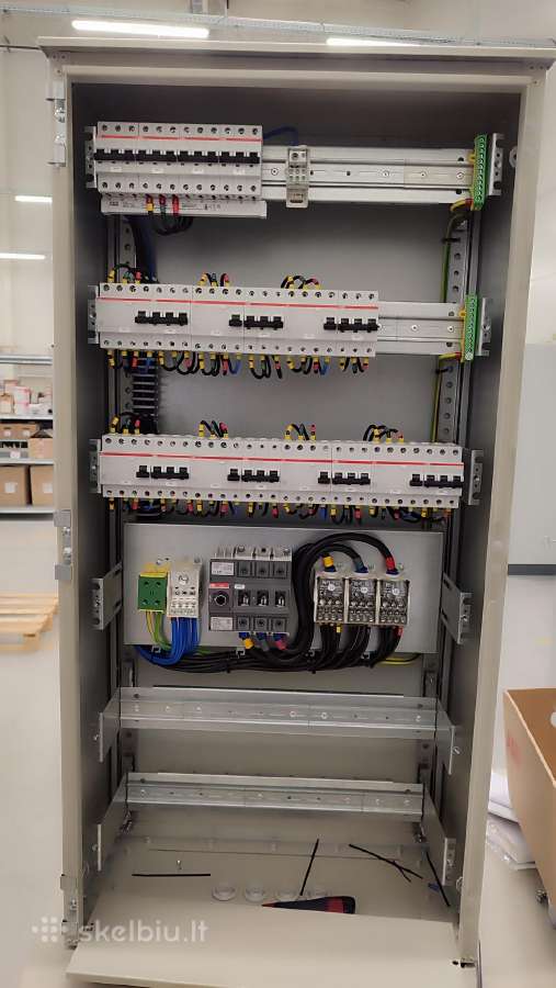 Profesionalus elektros skydų ir Knx surinkimas - nuotraukos Nr. 6