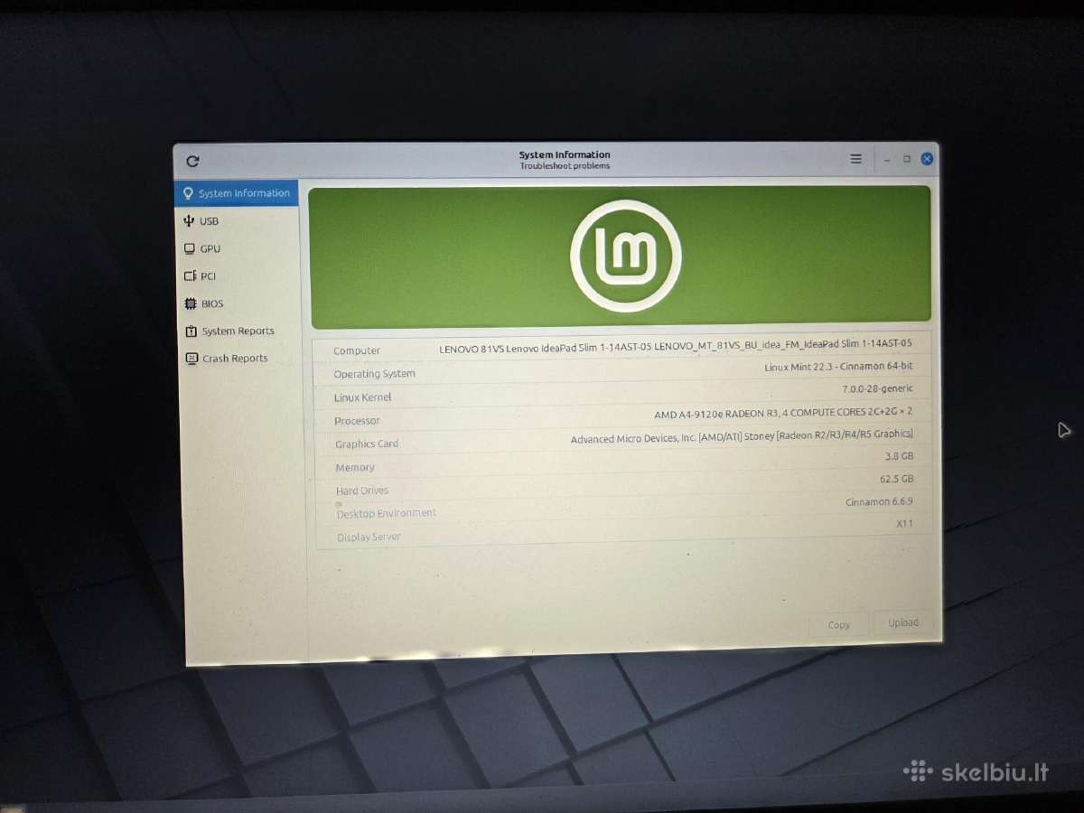 Lenovo Ideapad Slim 1-14ast-05 - nuotraukos Nr. 2