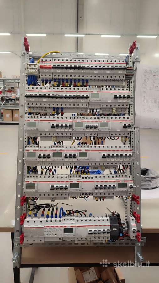 Profesionalus elektros skydų ir Knx surinkimas - nuotraukos Nr. 11