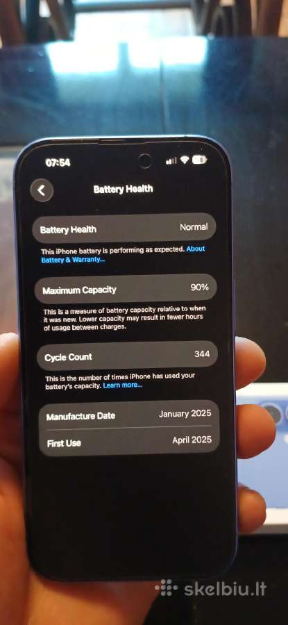 iPhone 16 128gb - nuotraukos Nr. 4
