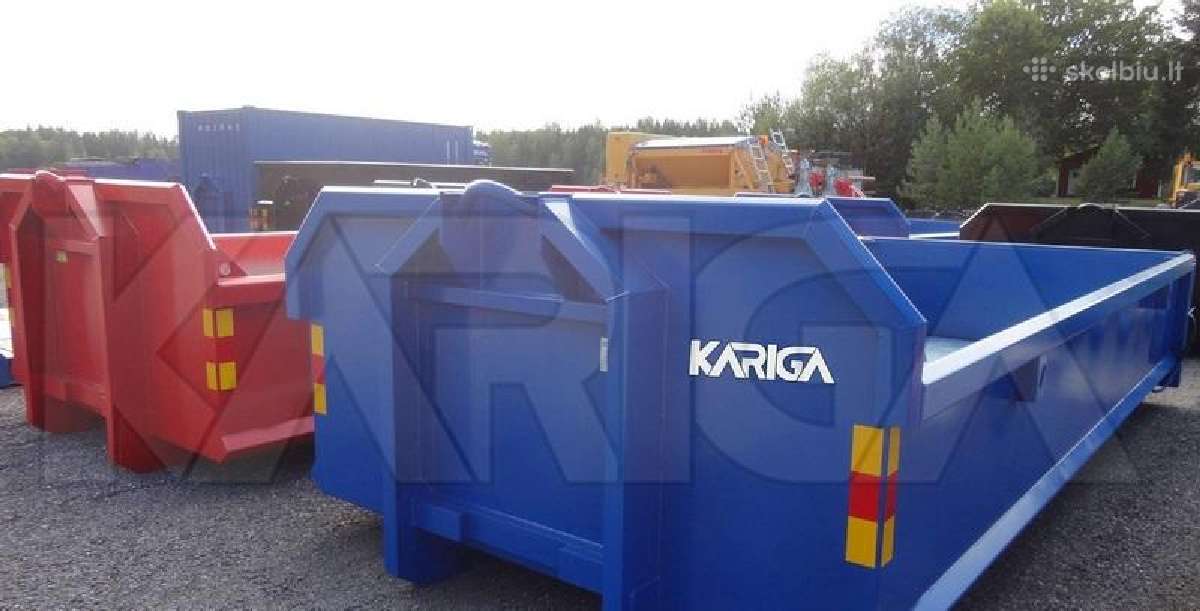 Gaminame kablinius konteinerius nuo 12 iki 40 m³ - nuotraukos Nr. 6