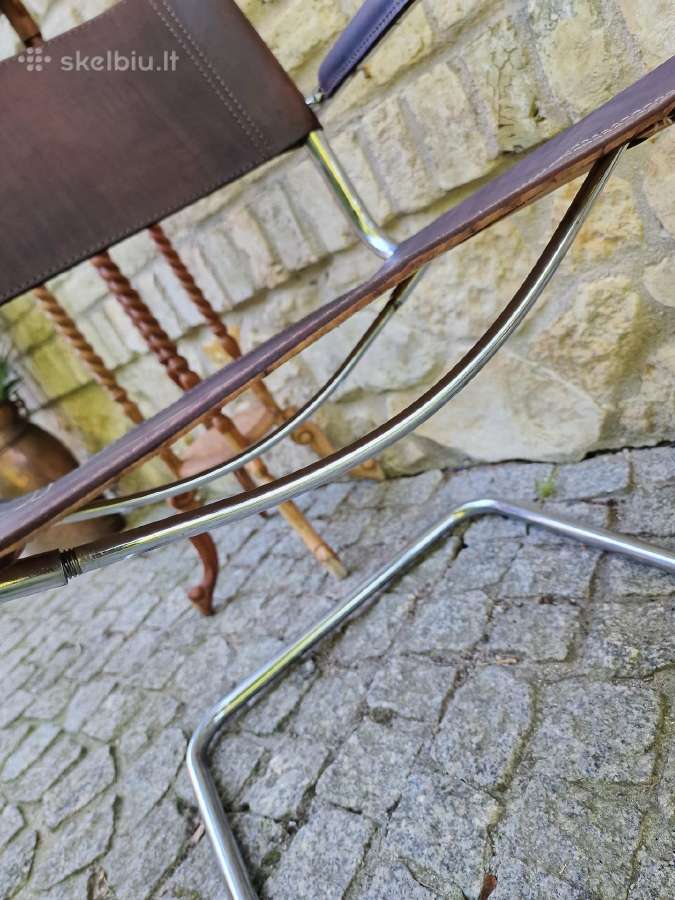 Vintažinė mid century konsolinė autorinė kėdė - nuotraukos Nr. 5