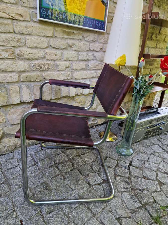 Vintažinė mid century konsolinė autorinė kėdė - nuotraukos Nr. 6