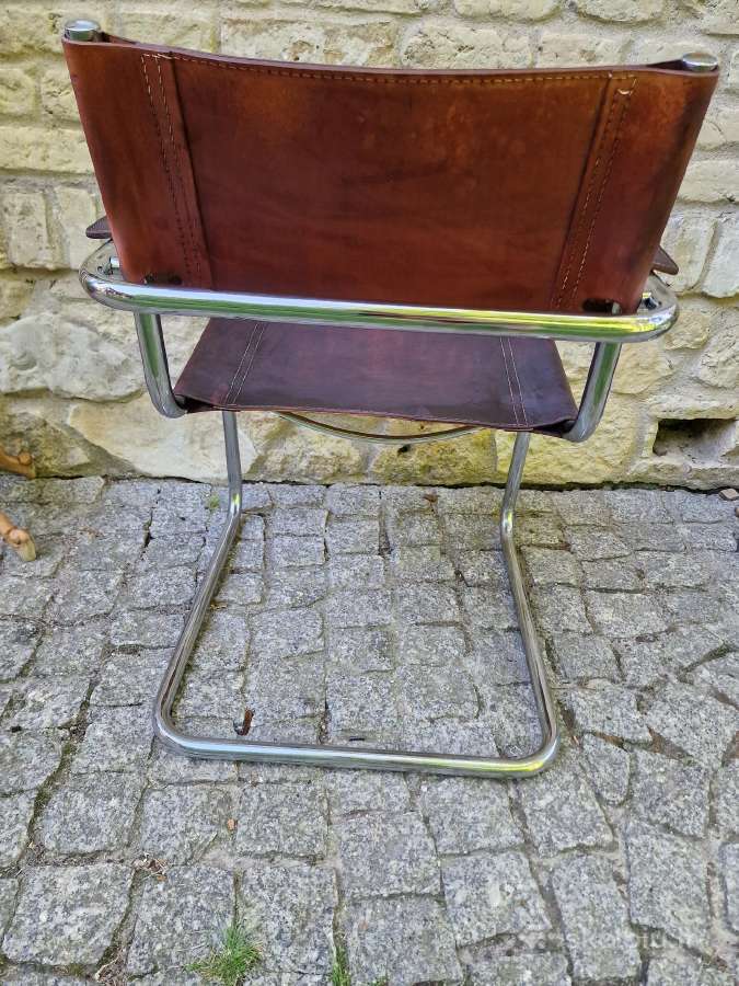 Vintažinė mid century konsolinė autorinė kėdė - nuotraukos Nr. 21