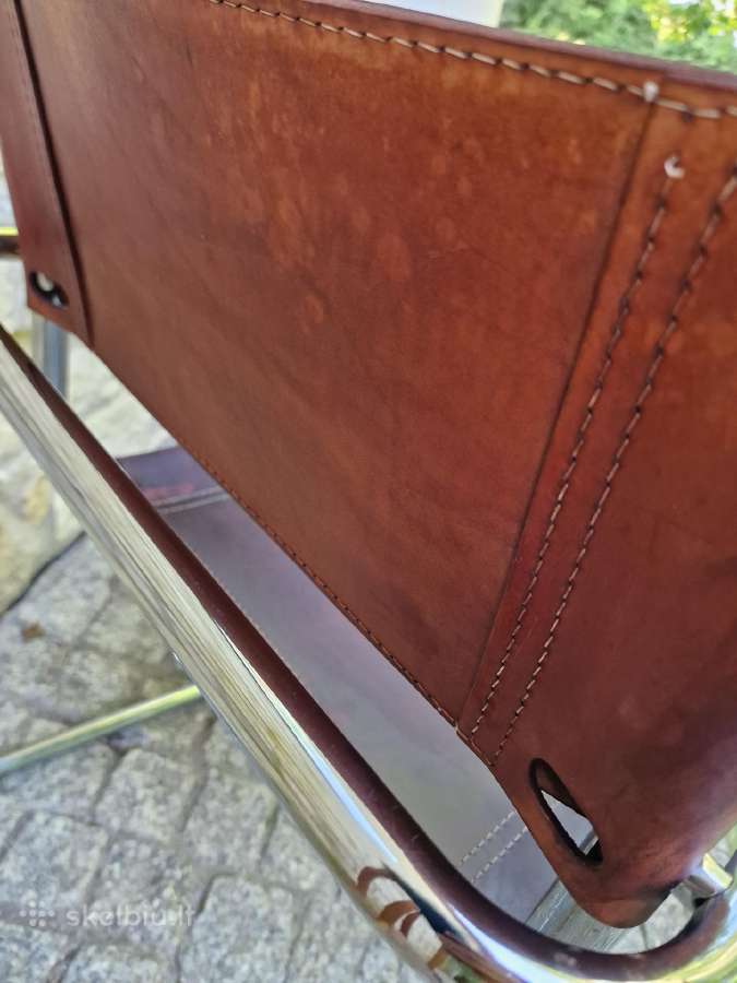 Vintažinė mid century konsolinė autorinė kėdė - nuotraukos Nr. 23