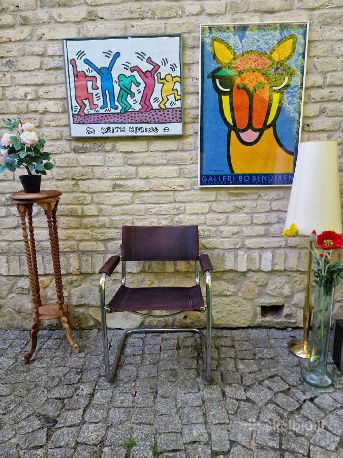 Vintažinė mid century konsolinė autorinė kėdė - nuotraukos Nr. 32