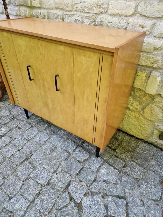 Vintažinė mid century batų spintelė - nuotraukos Nr. 4