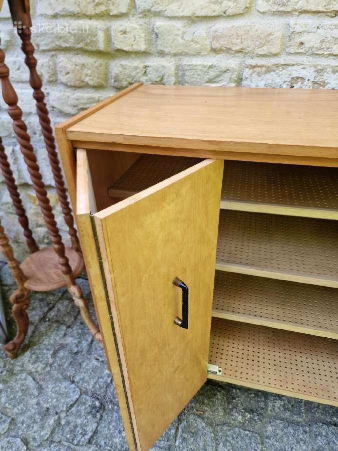 Vintažinė mid century batų spintelė - nuotraukos Nr. 6