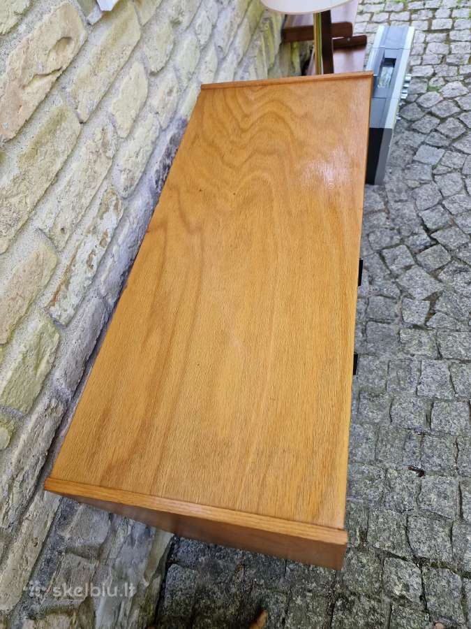 Vintažinė mid century batų spintelė - nuotraukos Nr. 7