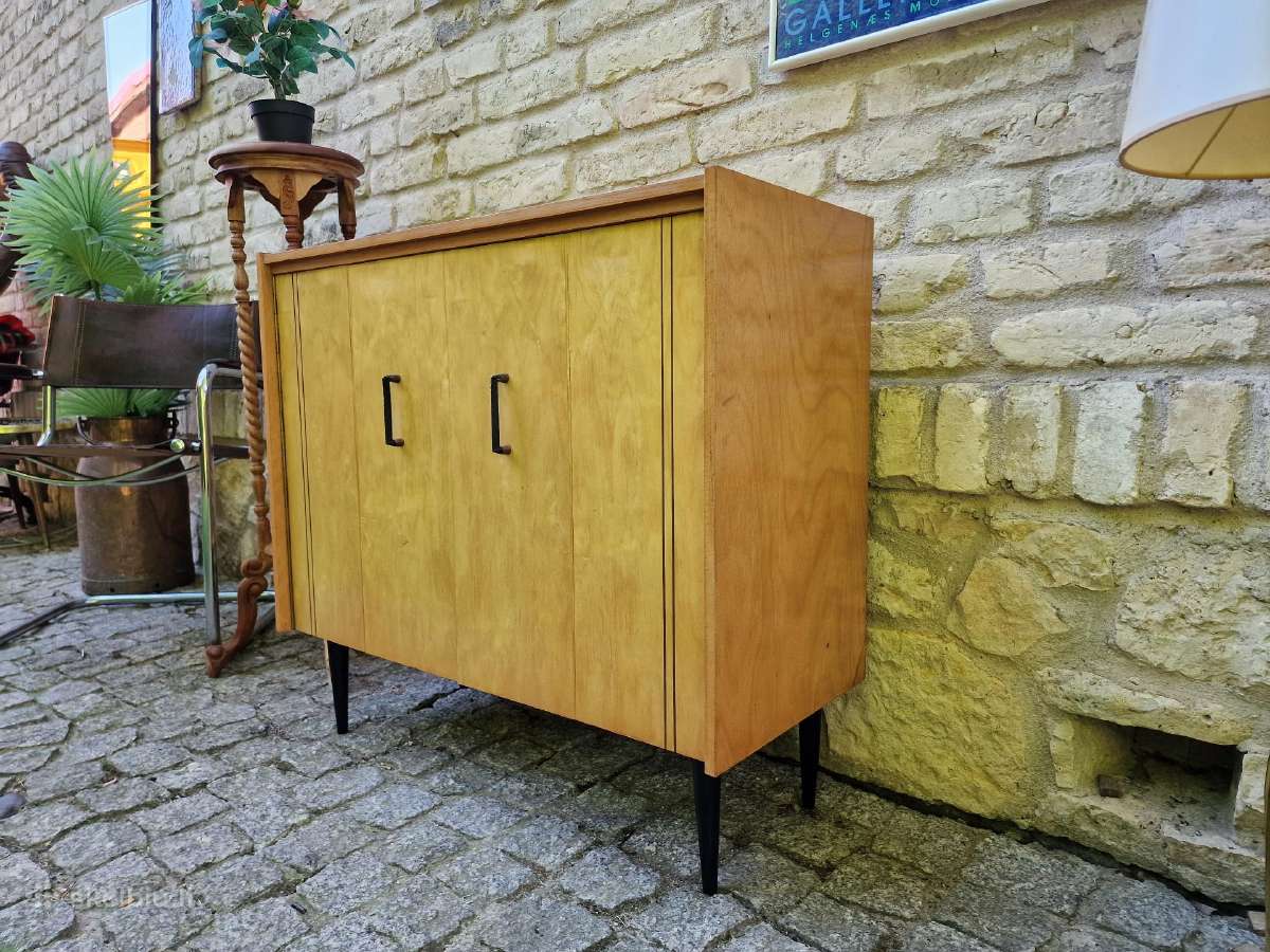 Vintažinė mid century batų spintelė - nuotraukos Nr. 13