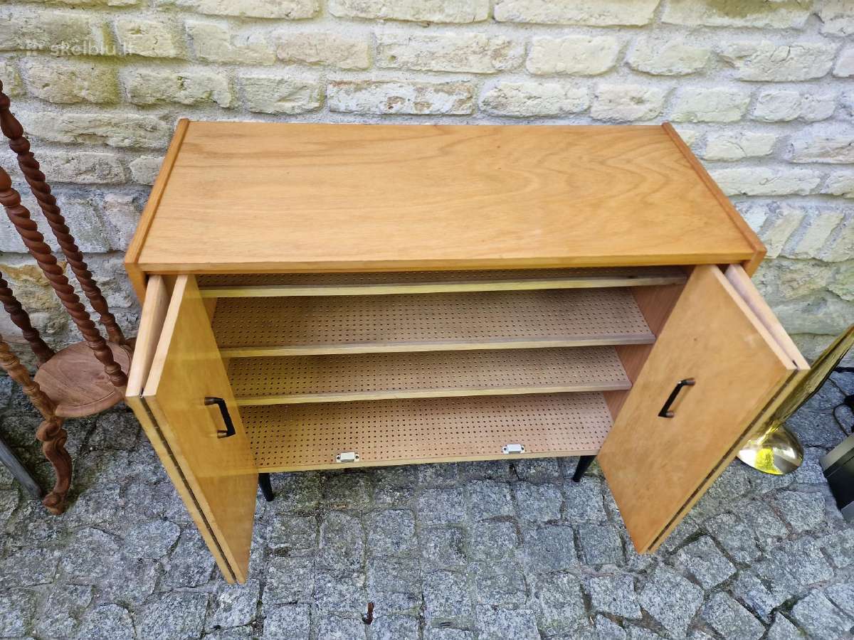 Vintažinė mid century batų spintelė - nuotraukos Nr. 18