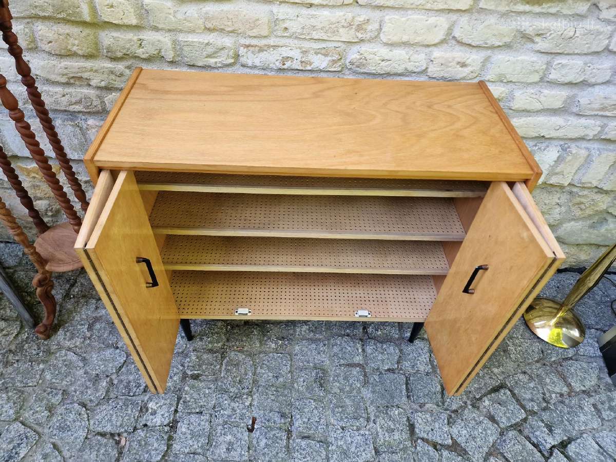 Vintažinė mid century batų spintelė - nuotraukos Nr. 20