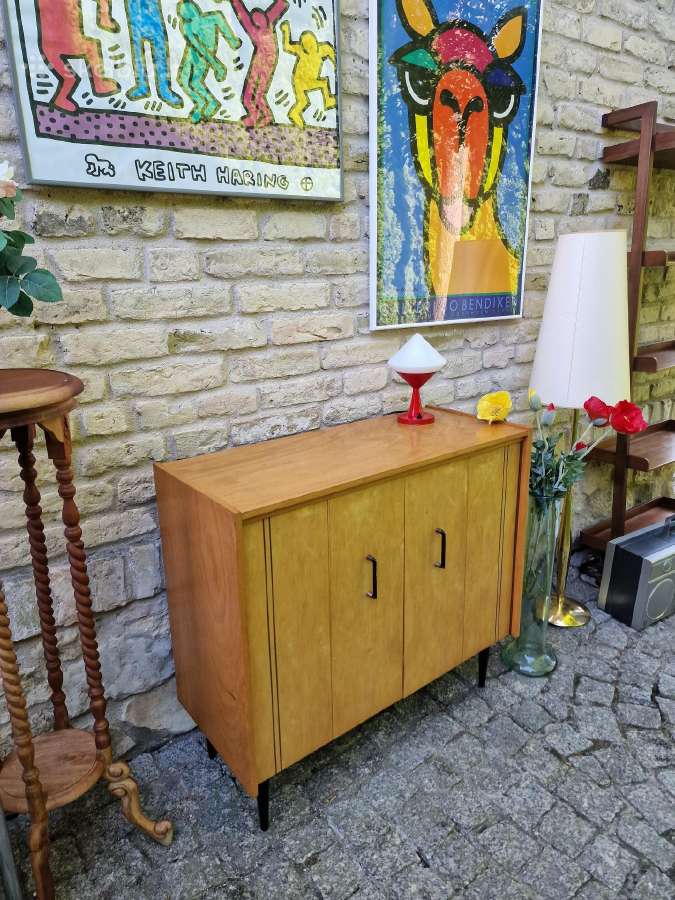 Vintažinė mid century batų spintelė - nuotraukos Nr. 21