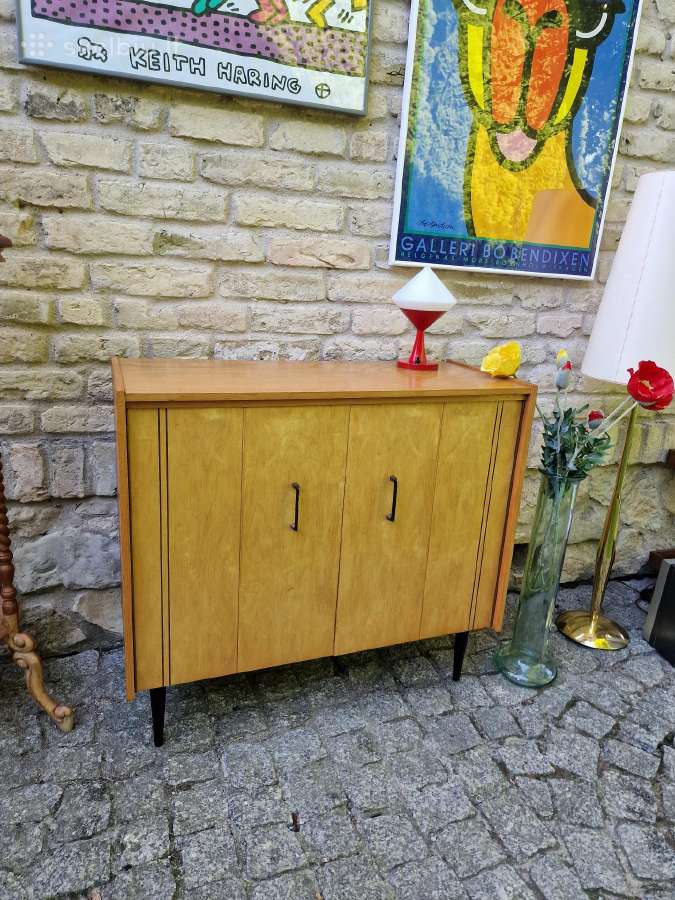Vintažinė mid century batų spintelė - nuotraukos Nr. 22