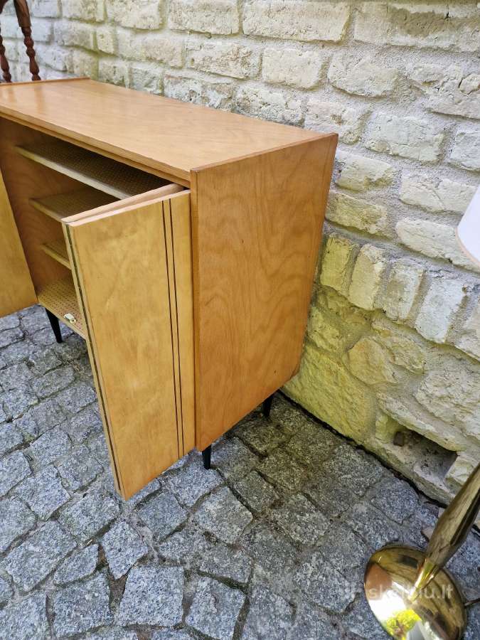 Vintažinė mid century batų spintelė - nuotraukos Nr. 23