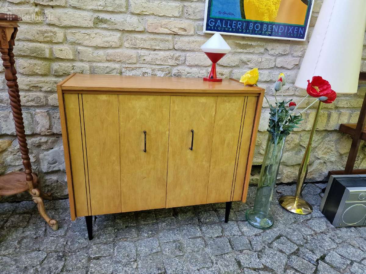 Vintažinė mid century batų spintelė - nuotraukos Nr. 26