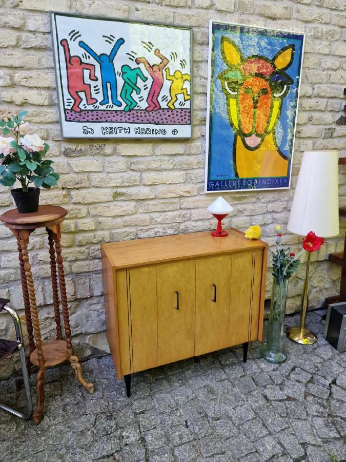 Vintažinė mid century batų spintelė - nuotraukos Nr. 28