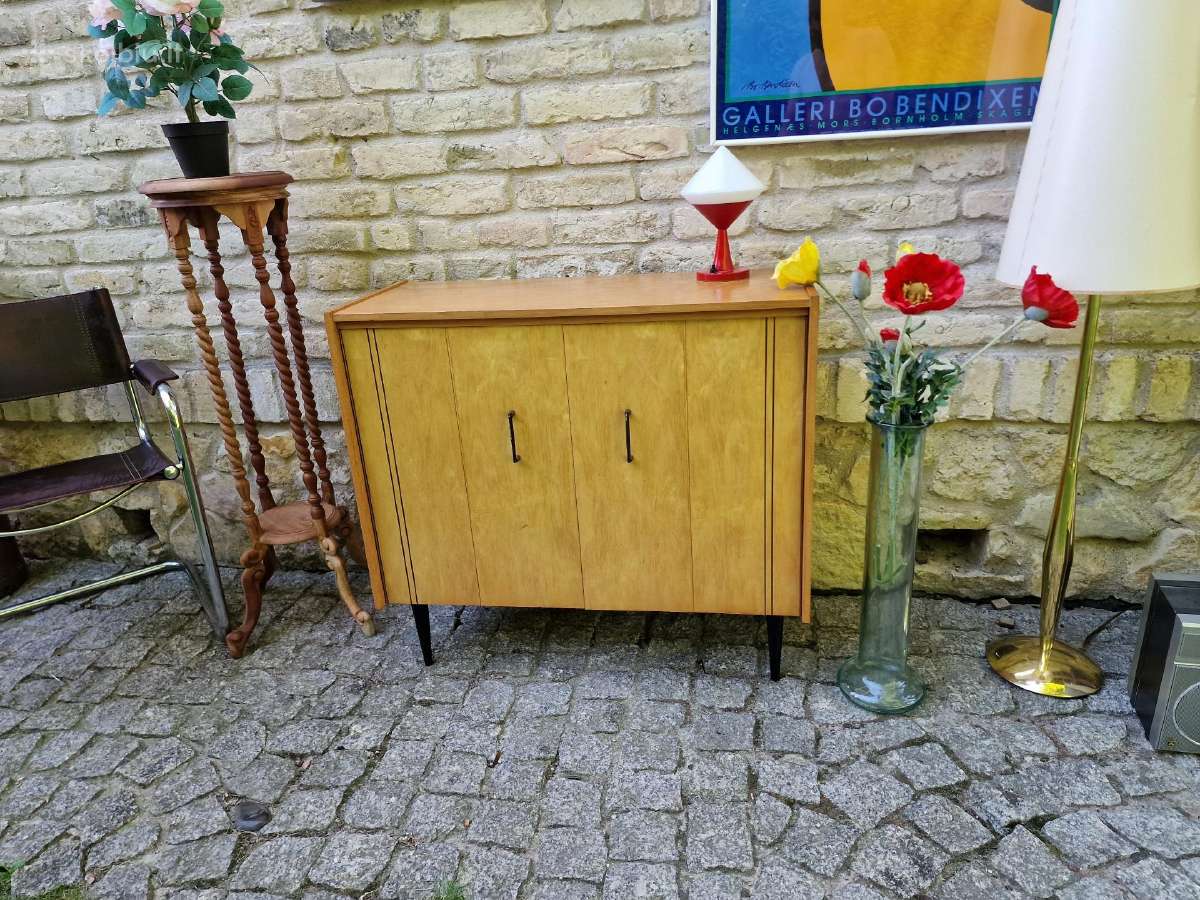 Vintažinė mid century batų spintelė - nuotraukos Nr. 30