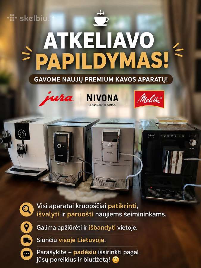 Nivona 970 kavos aparatas - nuotraukos Nr. 14