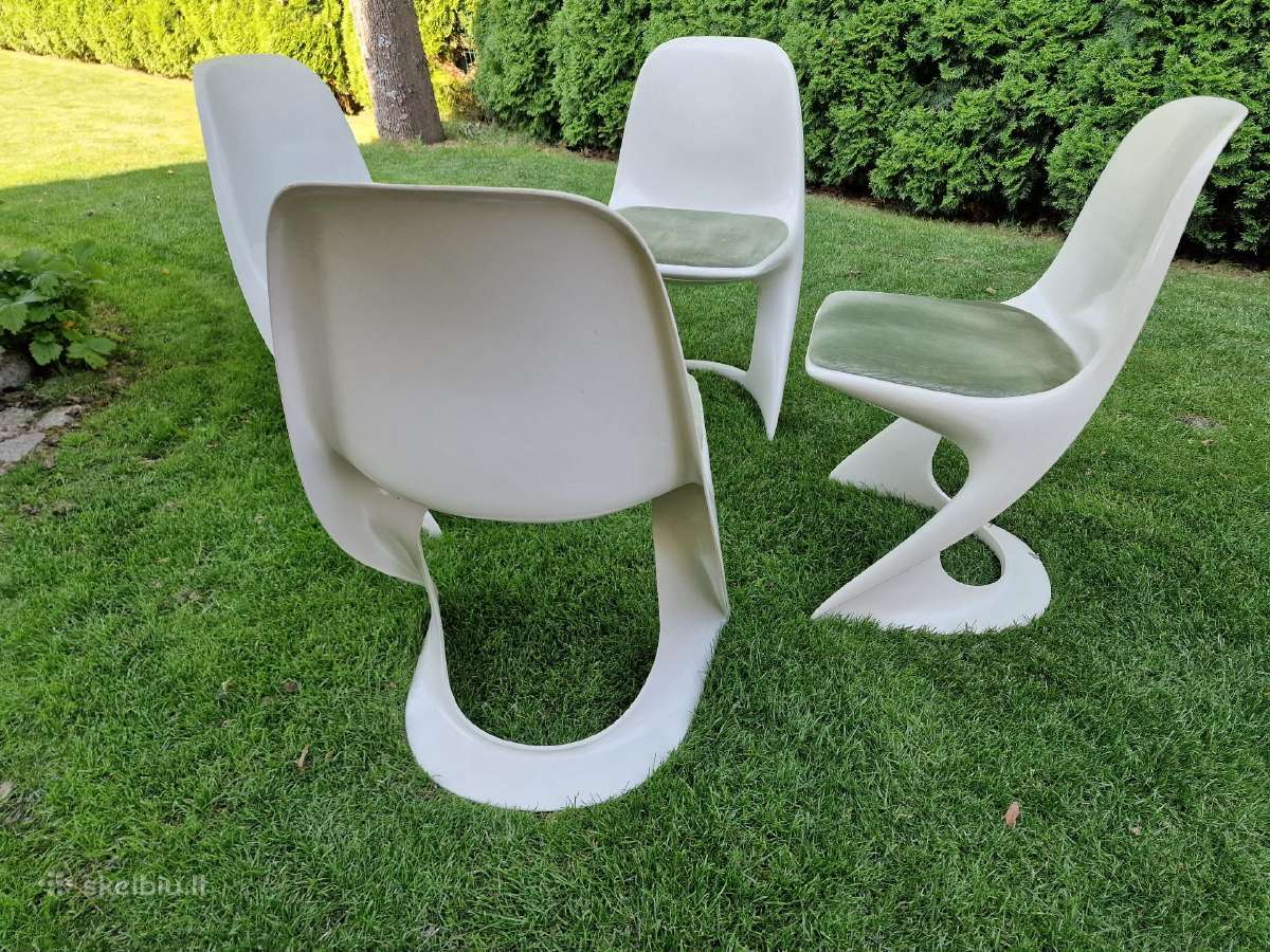 Vintažinės mid century Space Age autorinės kėdės - nuotraukos Nr. 20