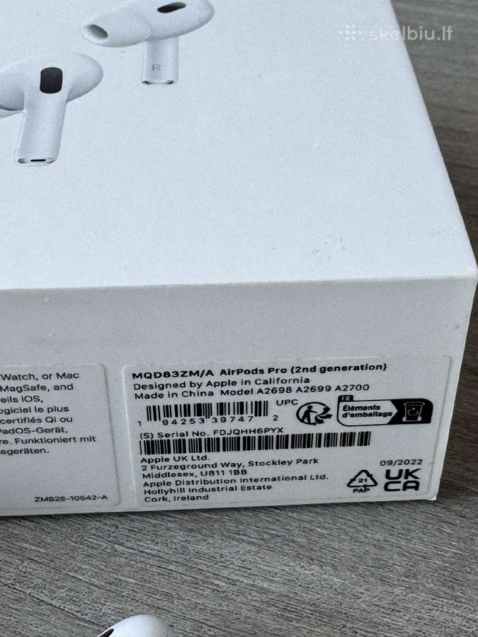 Apple Airpods Pro 2 - nuotraukos Nr. 2