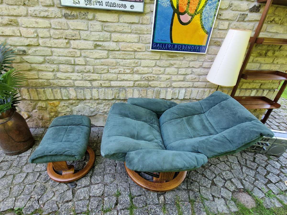 Fotelis reglaineris Ekornes Stressless su pakoju - nuotraukos Nr. 12